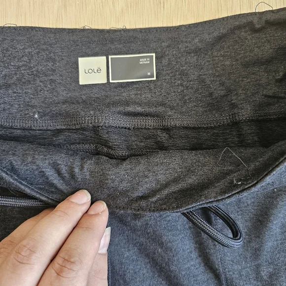 Lole Dark Gray Soft/Flowy Jogger Pants W/pockets Medium - Picture 2 of 4